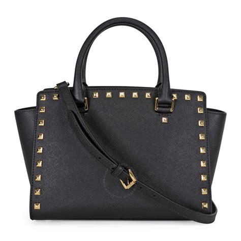 michael kors selma studded satchel